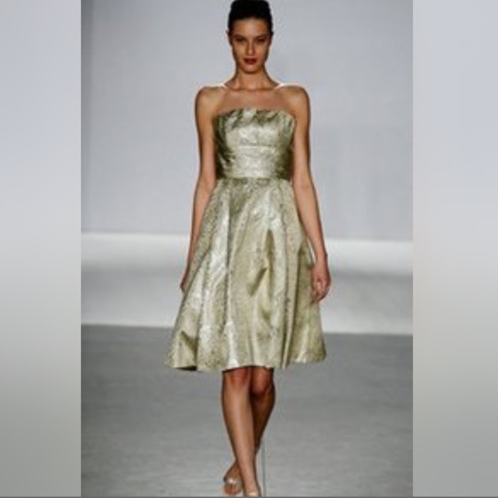 Priscilla of Boston shimmer cocktail dress sz 10